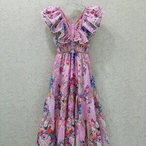 Camilla 2026 New Court Style Floral Long Dress